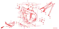 FRAME CHASSIS voor Honda CRF 450 RX ENDURO 2023