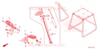 OPSTAP/STANDAARD voor Honda CRF 450 RX ENDURO 2023