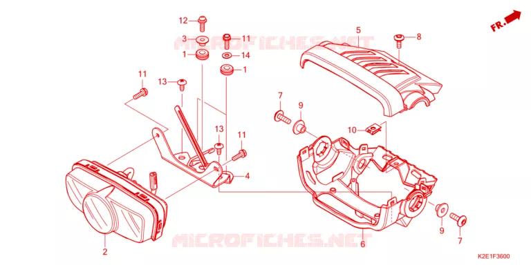 ACHTERLICHT Honda MOTO 125 CT 2020  CT125AL_J