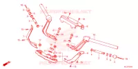 HENDEL PIJP/BOVENSTE BRUG voor Honda GL 1800 GOLD WING DCT 4GS 2023