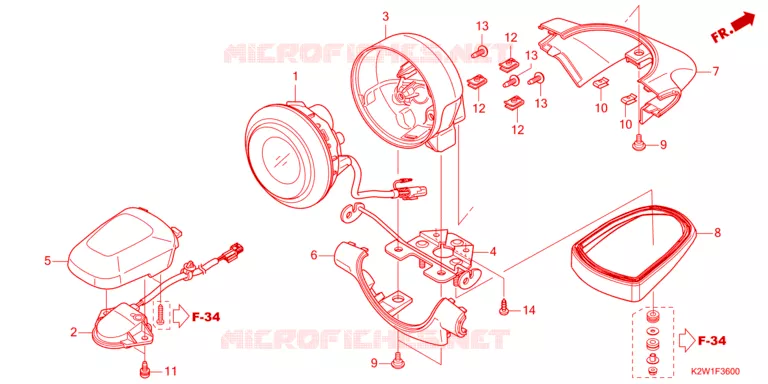 ACHTERLICHT/KENTEKEN LICHT Honda MOTO 125 DAX 2024  ST125AP