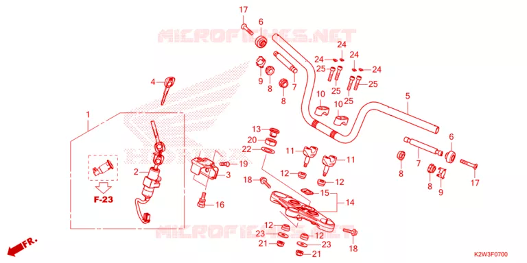 HENDEL PIJP/BOVENSTE BRUG Honda MOTO 125 DAX 2023  ST125AP