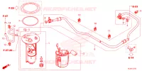 BRANDSTOF TANK/BRANDSTOF POMP voor Honda PIONEER 1000-6 DELUXE CREW 2023