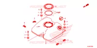 BRANDSTOF TANK  voor Honda TALON 1000 R SPECIAL EDITION 2021