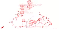 REM HOOFDCILINDER/ REMSLANG voor Honda TALON 1000 R SPECIAL EDITION 2021