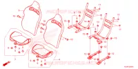 ZITTING/ZITTING KAP voor Honda TALON 1000 X 2023
