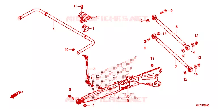 KUSSEN ARM Honda ATV 1000 TALON 2021  SXS1000S4XM
