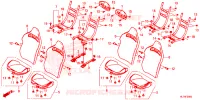 ZITTING/ZITTING KAP voor Honda TALON 1000 X4 SPECIAL EDITION 2021