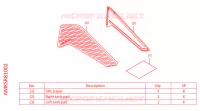 TANK PAD voor Honda AFRICA TWIN 1100 DCT ADVENTURE SPORT 2022