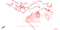 KOOLSTOFBUS voor Honda AFRICA TWIN 1000 DCT RED 2016