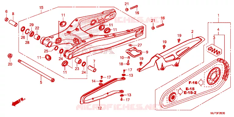 ZWAAI-ARM  Honda MOTO 1000 AFRICA-TWIN 2016  CRF1000DG