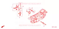 GAS HUIS (PIECES CONSTITUTIVES) voor Honda XL 1000 VARADERO 2004