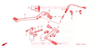 PEDAAL voor Honda XL 1000 VARADERO 2004