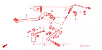 PEDAAL voor Honda XL 1000 VARADERO 2004