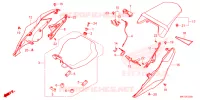 ZITTING/ACHTER KAP voor Honda CB 650 R 2023