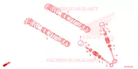 NOKKENAS/KLEP voor Honda CB 650 R 2023