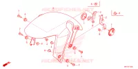 VOOR STROOMLIJNKAP/OPSTAP VLOER voor Honda CB 650 R 2023