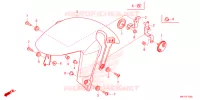 VOOR STROOMLIJNKAP/OPSTAP VLOER voor Honda CB 650 R 2023