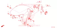 VOOR STROOMLIJNKAP/OPSTAP VLOER voor Honda CB 650 R 2023