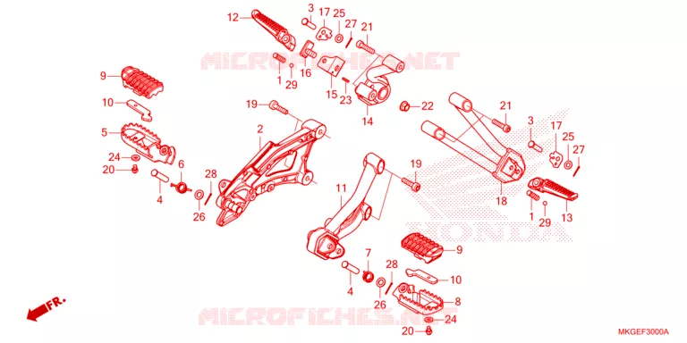 OPSTAP Honda MOTO 500 REBEL 2023  CMX500AP_PH