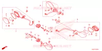 KNIPPERLICHT voor Honda MSX 125 SPECIAL 2023