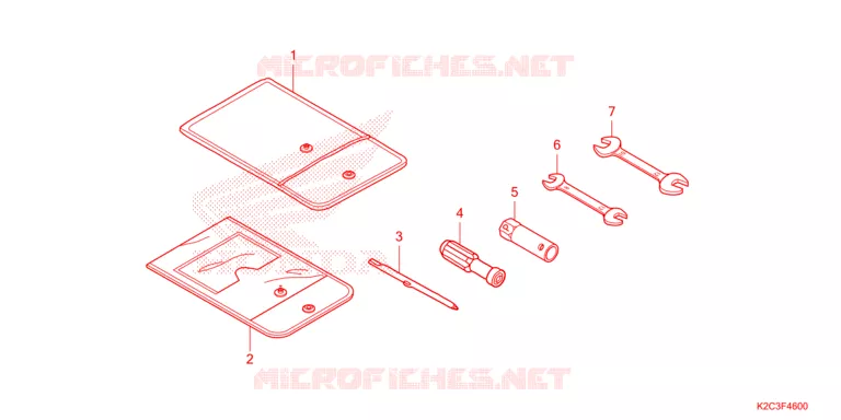 GEREEDSCHAP Honda SCOOTER 110 VISION 2024  NSC110P