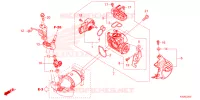 GASKLEP HUIS voor Honda FORZA 125 2023