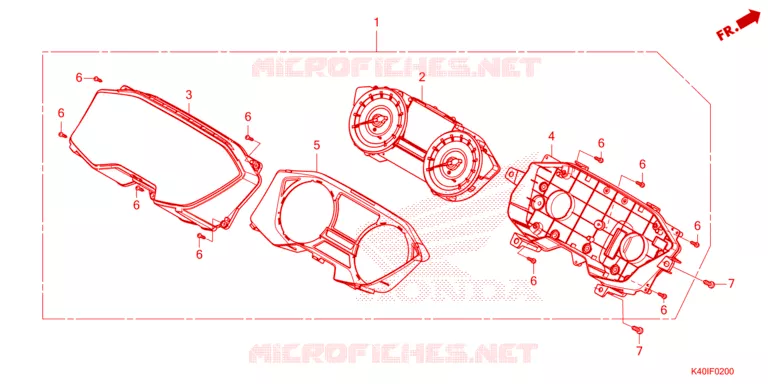 COMBINATIEMETER Honda SCOOTER 125 FORZA 2023  NSS125ADP