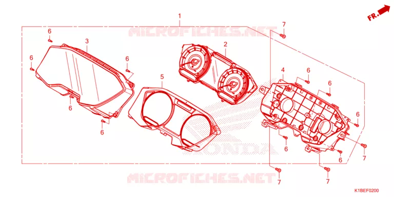 COMBINATIEMETER Honda SCOOTER 250 FORZA 2023  NSS250AP