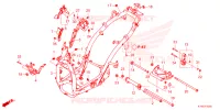 FRAME CHASSIS voor Honda SH 350 SMART TOP BOX 2023