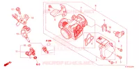 GASKLEP HUIS voor Honda SH 350 SMART TOP BOX 2023