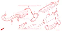 UITLAATDEMPER  voor Honda FOURTRAX 420 RANCHER 4X4 Manual Shift 2022