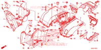 ACHTER STROOMLIJNKAP  voor Honda FOURTRAX 520 RUBICON IRS EPS 2022