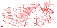 BRANDSTOF TANK  voor Honda FOURTRAX 520 RUBICON IRS EPS 2022