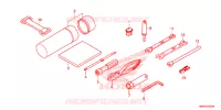 GEREEDSCHAP voor Honda FOURTRAX 520 RUBICON IRS EPS 2022