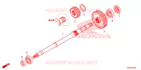 LAATSTE AS voor Honda FOURTRAX 520 RUBICON IRS EPS 2022