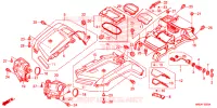 VOOR STROOMLIJNKAP/OPSTAP VLOER voor Honda FOURTRAX 520 RUBICON IRS EPS 2022