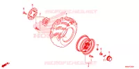 VOOR WIEL voor Honda FOURTRAX 520 RUBICON IRS EPS 2022