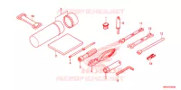 GEREEDSCHAP voor Honda FOURTRAX 520 RUBICON IRS EPS 2023