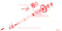LAATSTE AS voor Honda FOURTRAX 520 RUBICON IRS EPS 2023