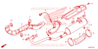 UITLAATDEMPER  voor Honda FOURTRAX 520 RUBICON IRS EPS 2023