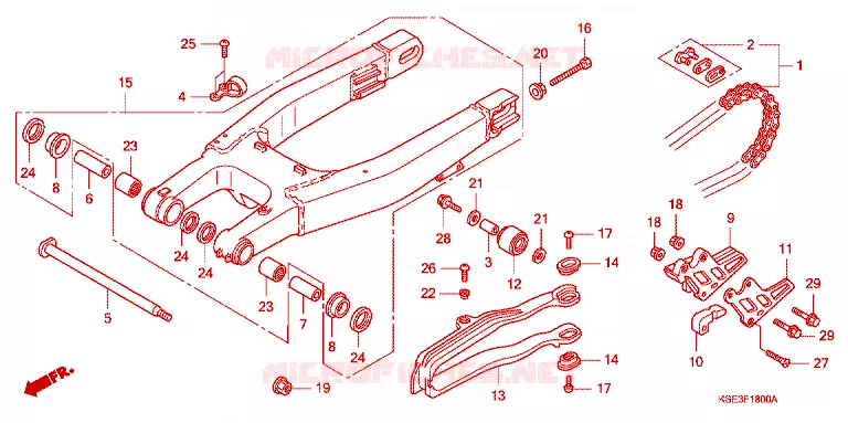 ZWAAI-ARM  Honda MOTO 150 CRF 2010  CRF150RB9