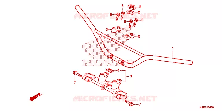 HENDEL PIJP/BOVENSTE BRUG Honda MOTO 150 CRF 2014  CRF150RE