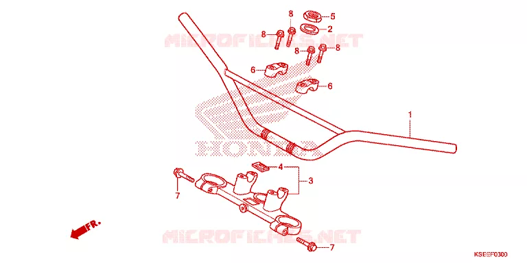HENDEL PIJP/BOVENSTE BRUG Honda MOTO 150 CRF 2014  CRF150RBE