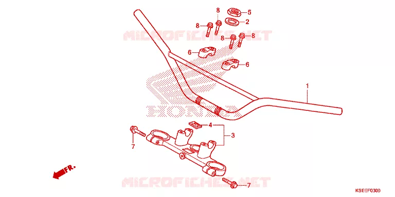 HENDEL PIJP/BOVENSTE BRUG Honda MOTO 150 CRF 2014  CRF150RBE