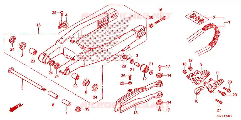 ZWAAI-ARM  Honda MOTO 150 CRF 2013  CRF150RD