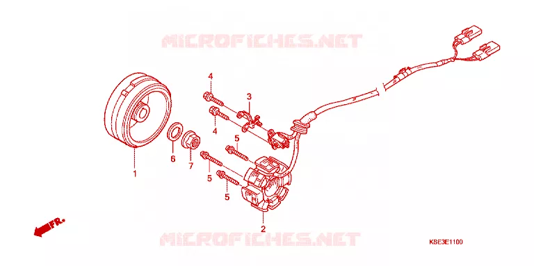 ALTERNATORE Honda MOTO 150 CRF 2012  CRF150RC