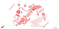 BEDRADINGSBUNDEL/ ONTSTEKINGSSPOEL voor Honda CRF 150 R BIG WHEELS 2007