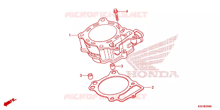 ACHTER REM HOOFD  Honda MOTO 150 CRF 2010  CRF150R9
