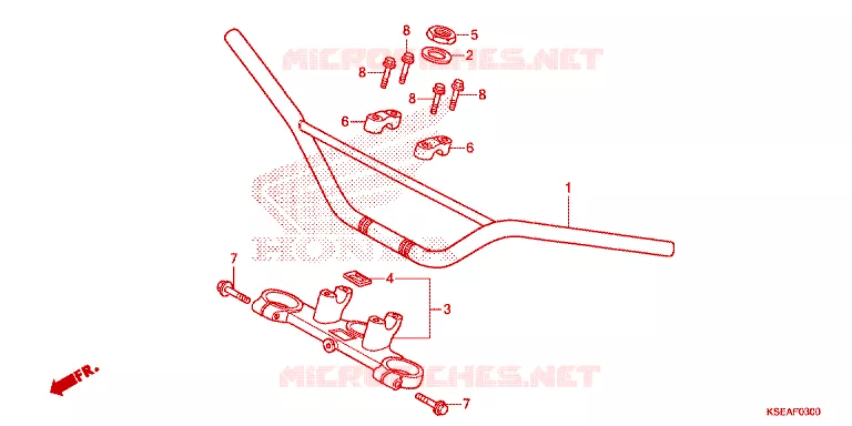 HENDEL PIJP/BOVENSTE BRUG Honda MOTO 150 CRF 2014  CRF150RBE